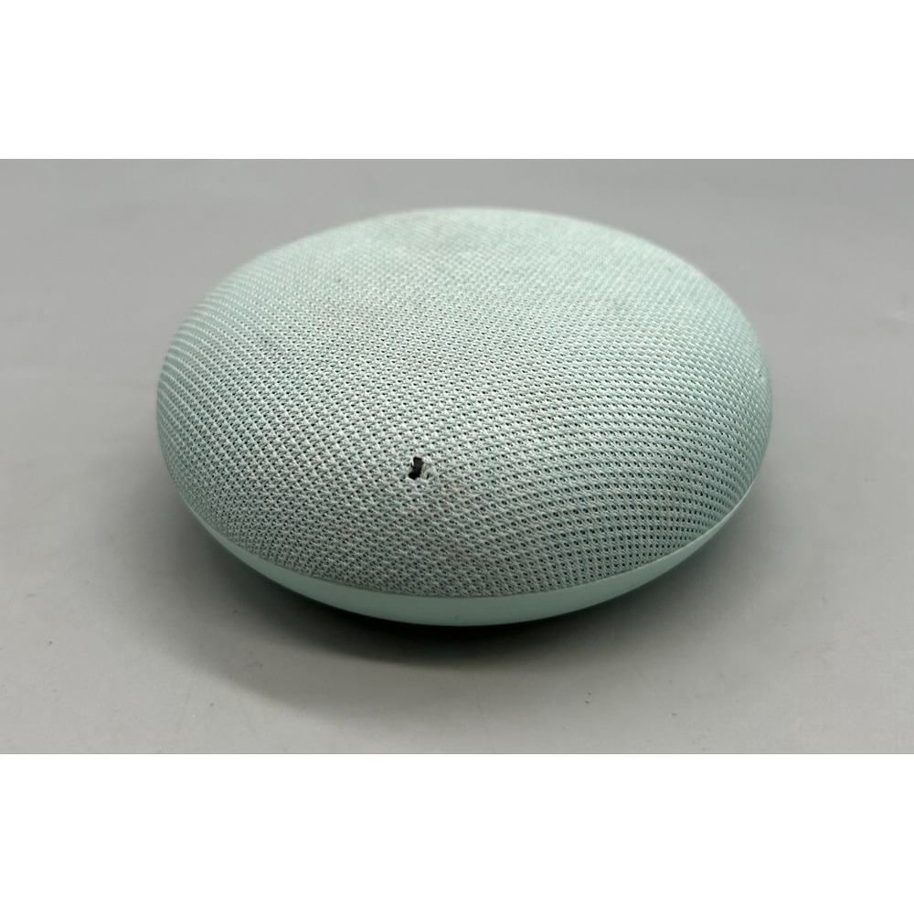 Google Home Mini Smart Speaker - Unit Only - Aqua (H0A)(Gen 1) - Tested